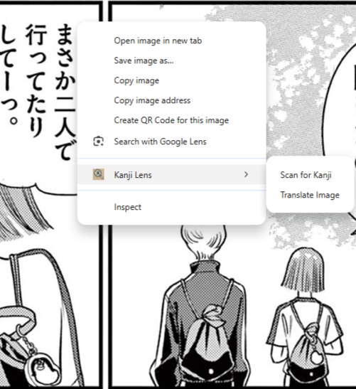 Context Menu - Right-click to scan